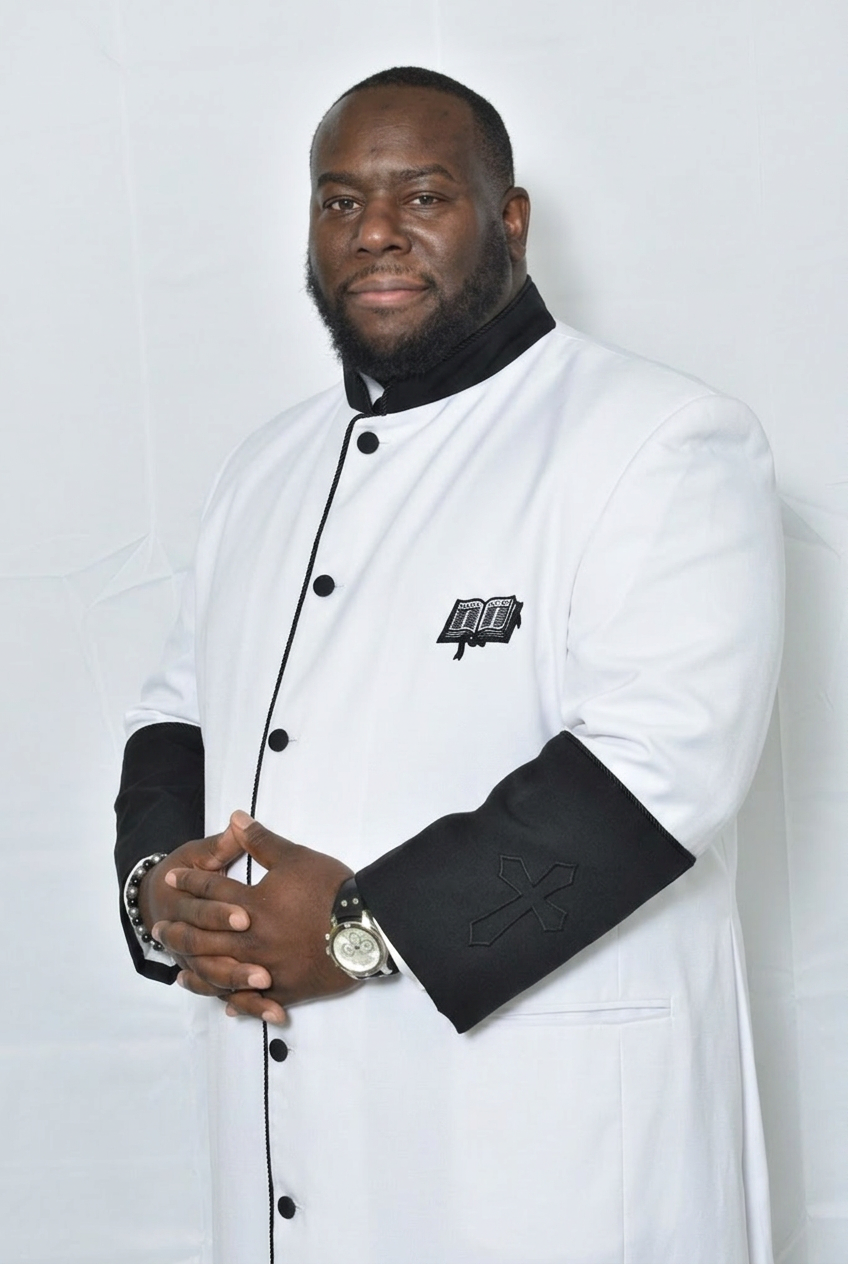 Reverend Trai Williams at Greater Rocky Creek Baptist Church
