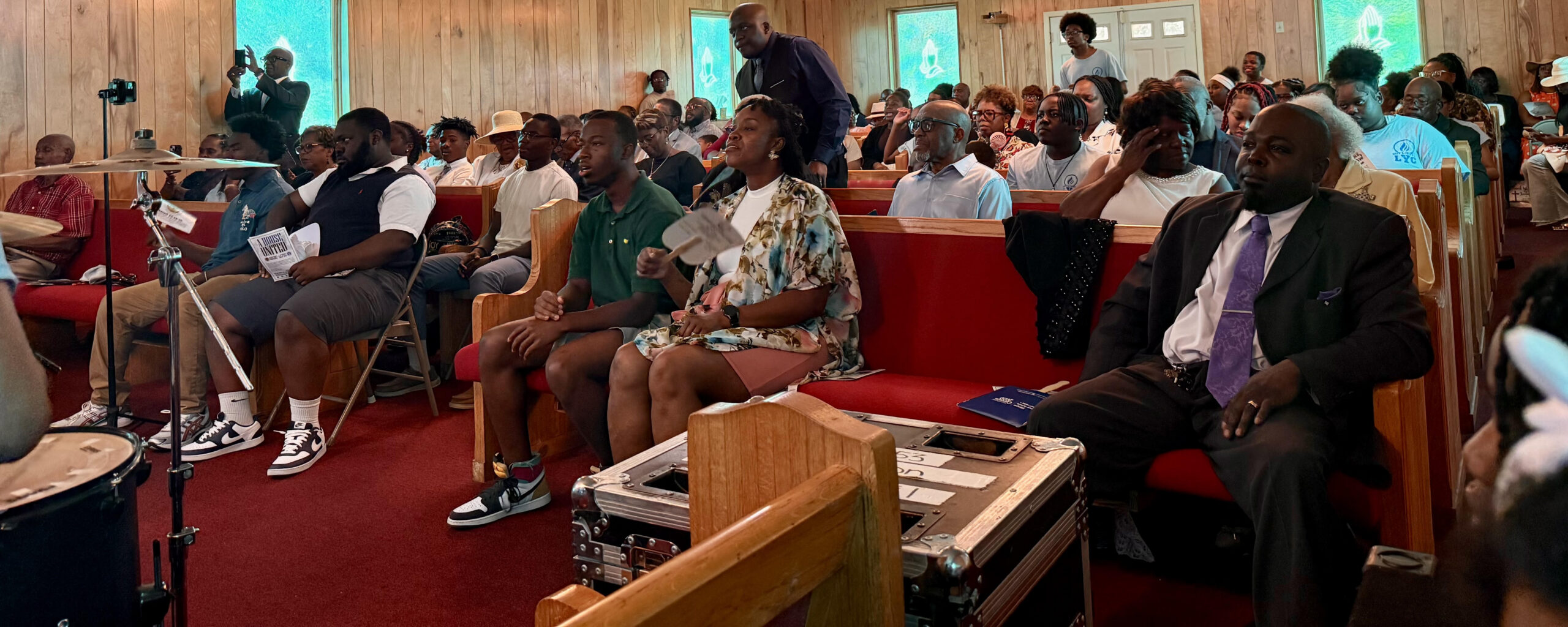 Church fellowship at Greater Rocky Creek Baptist Church